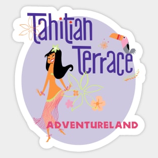 Tahitian Terrace Sticker